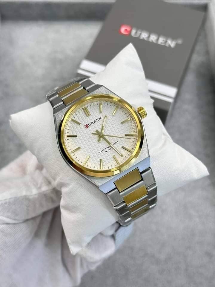 Montre pour Homme Curren 8439 Argent Doré