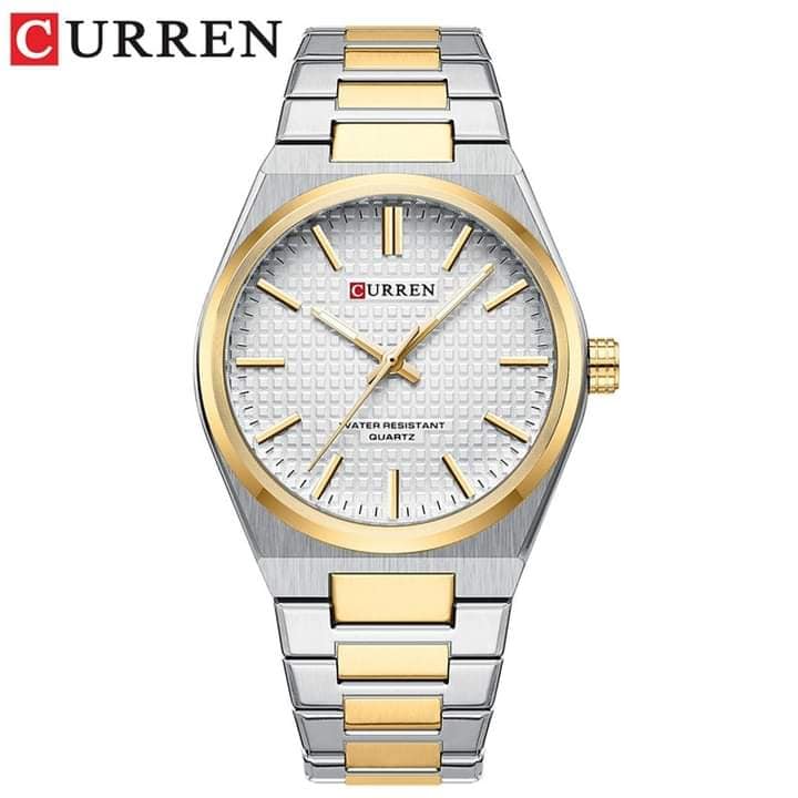 Montre pour Homme Curren 8439 Argent Doré