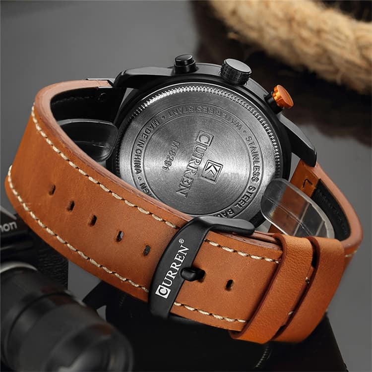 Montre pour Homme Curren 8291 Marron Fond Noir