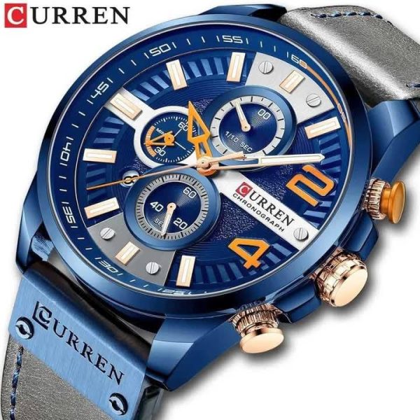 Montre pour Homme Curren 8393 Bleu