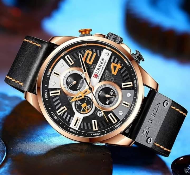 Montre pour Homme Curren 8393 Noir Orange