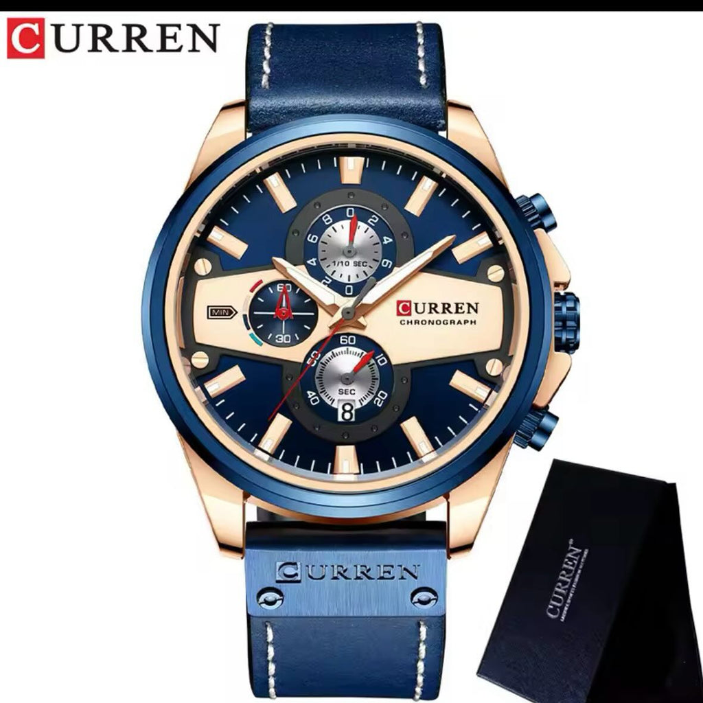 Montre pour Homme Curren 8394 Bleu