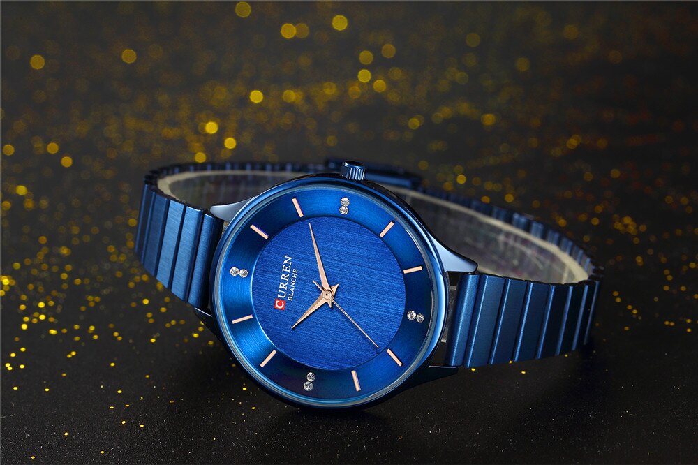 Montre pour Femme Curren 9041 Bleu
