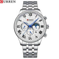 Montre pour Homme Curren 8427 Argent Fond Blanc