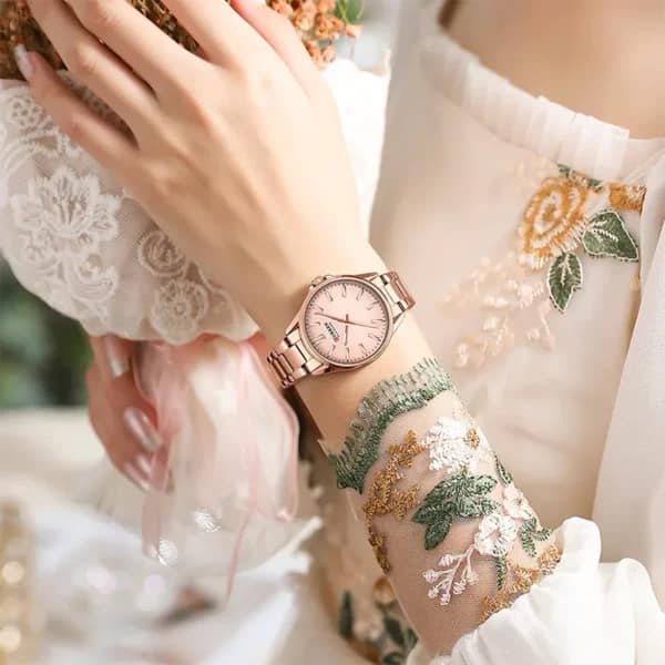 Montre pour Femme Curren 9090L Rosé