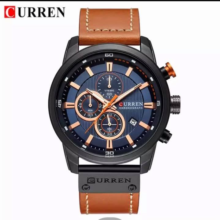 Montre pour Homme Curren 8291 Marron Fond Noir