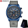 Montre pour Homme Curren 8392 Bleu