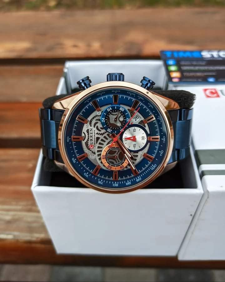 Montre pour Homme Curren 8391 BLEU
