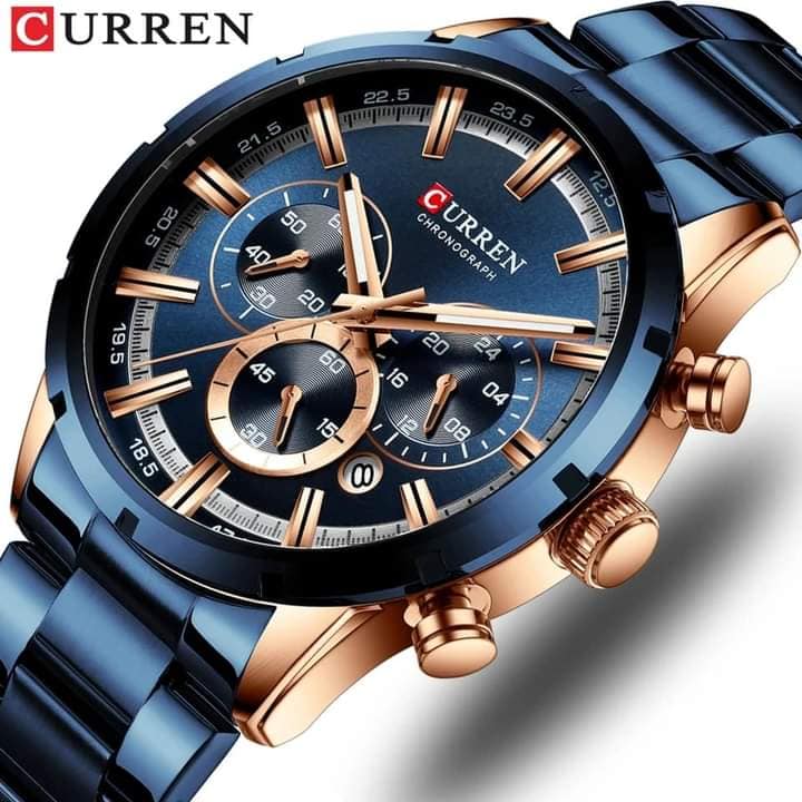 Montre pour Homme Curren 8355 BLEU