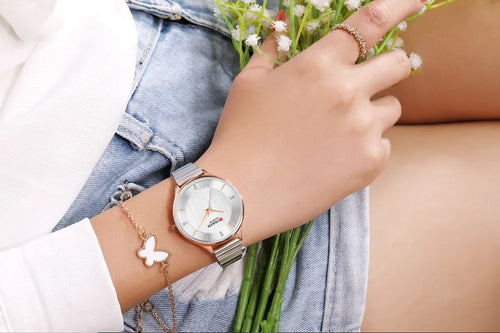 Montre pour Femme Curren 9041 Argent