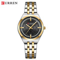 Montre pour Femme Curren 9096 Argent Fond Noir