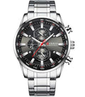 Montre Homme Curren 8355 Argent Fond noir