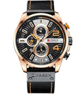 Montre pour Homme Curren 8393 Noir Orange