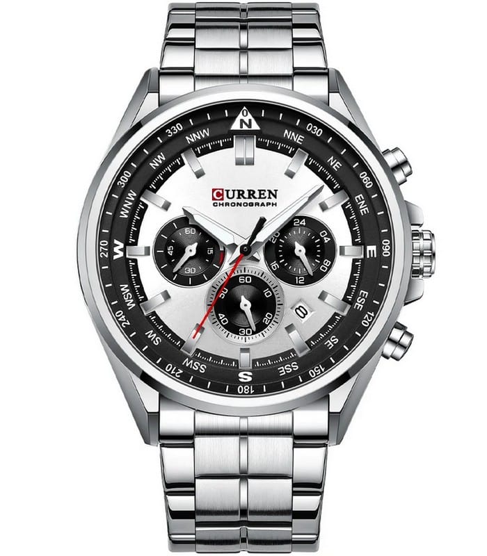 Montre pour Homme Curren 8399 Argent