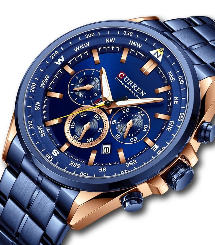 Montre pour Homme Curren 8399 Bleu