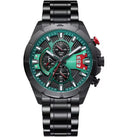 Montre pour Homme Curren 8401 Noir Fond Vert