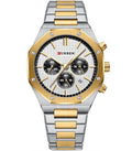 Montre pour Homme Curren 8440 Argent Doré