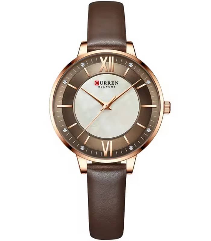 Montre pour Femme Curren 9080 Marron