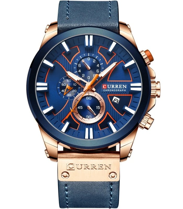 Montre pour Homme Curren 8346 Bleu