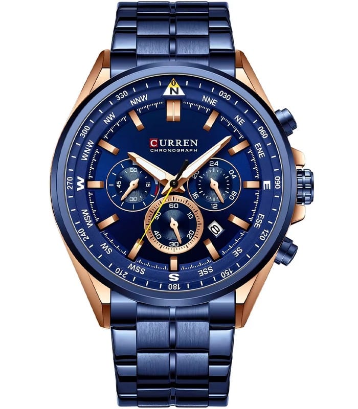 Montre pour Homme Curren 8399 Bleu