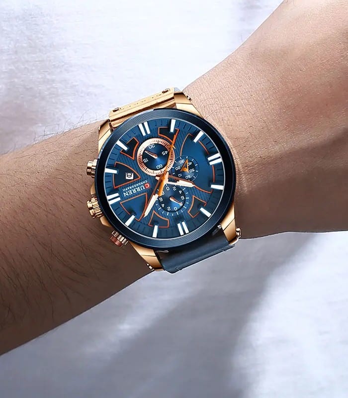 Montre pour Homme Curren 8346 Bleu