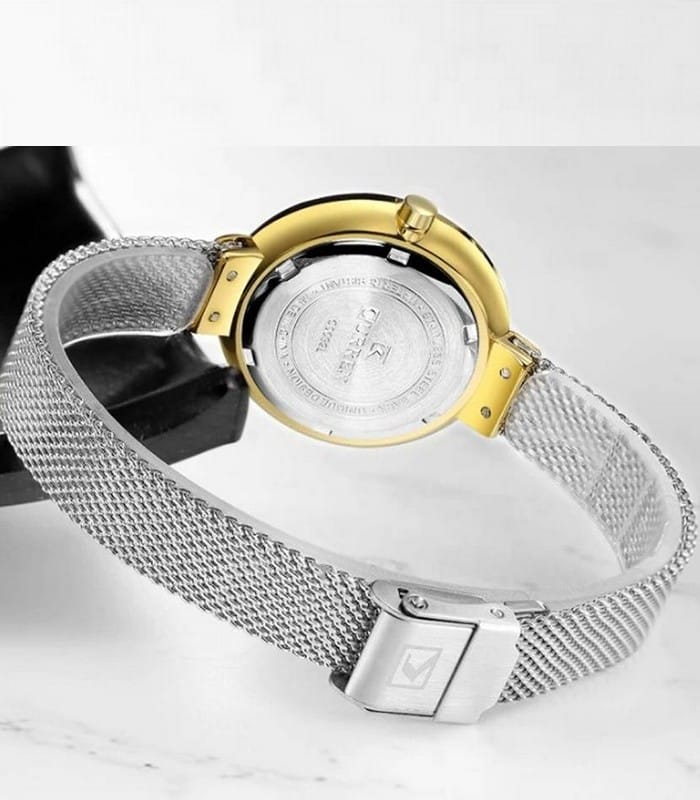 Montre pour Femme Curren 9032 Argent Doré