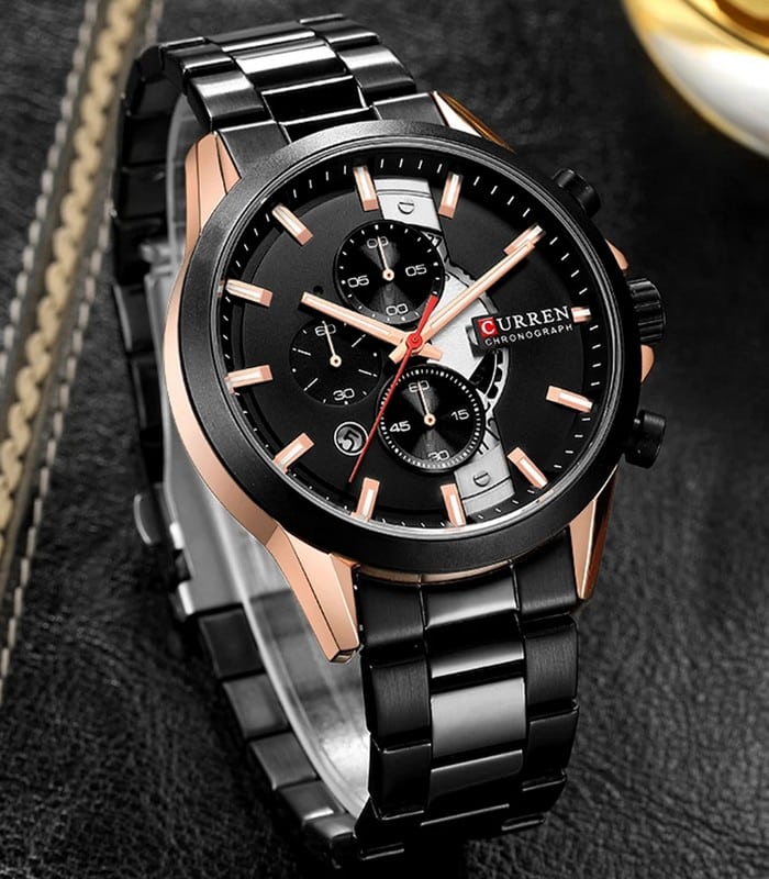Montre pour Homme Curren 8325 Noir