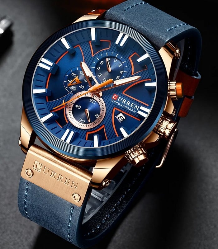 Montre pour Homme Curren 8346 Bleu