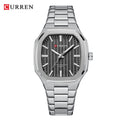 Montre pour Homme Curren 8458 Argent Fond Noir