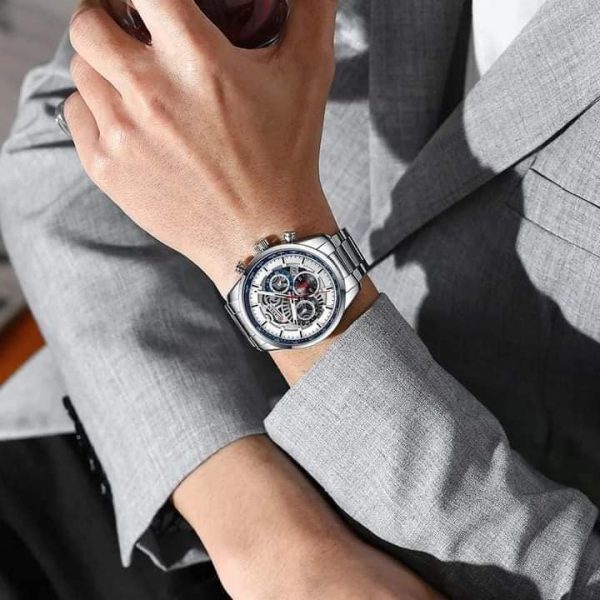 Montre pour Homme Curren 8391 SILVER