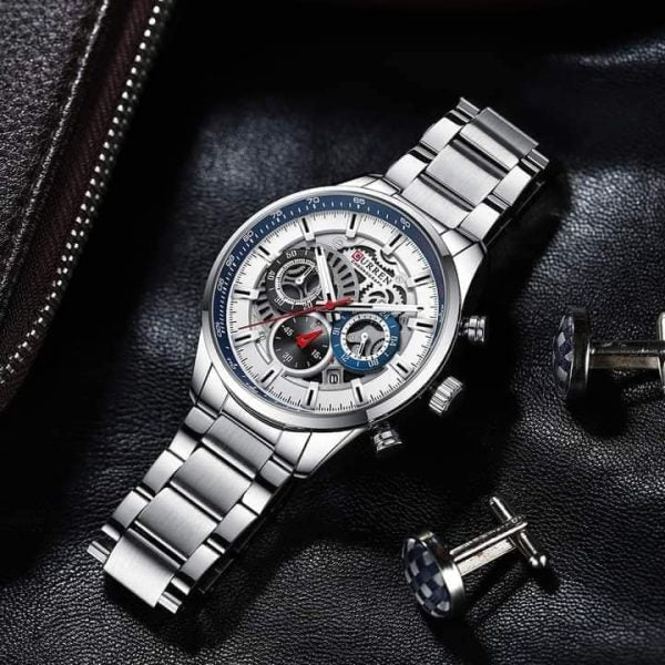 Montre pour Homme Curren 8391 SILVER