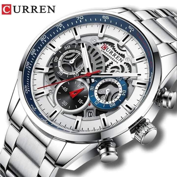 Montre pour Homme Curren 8391 SILVER