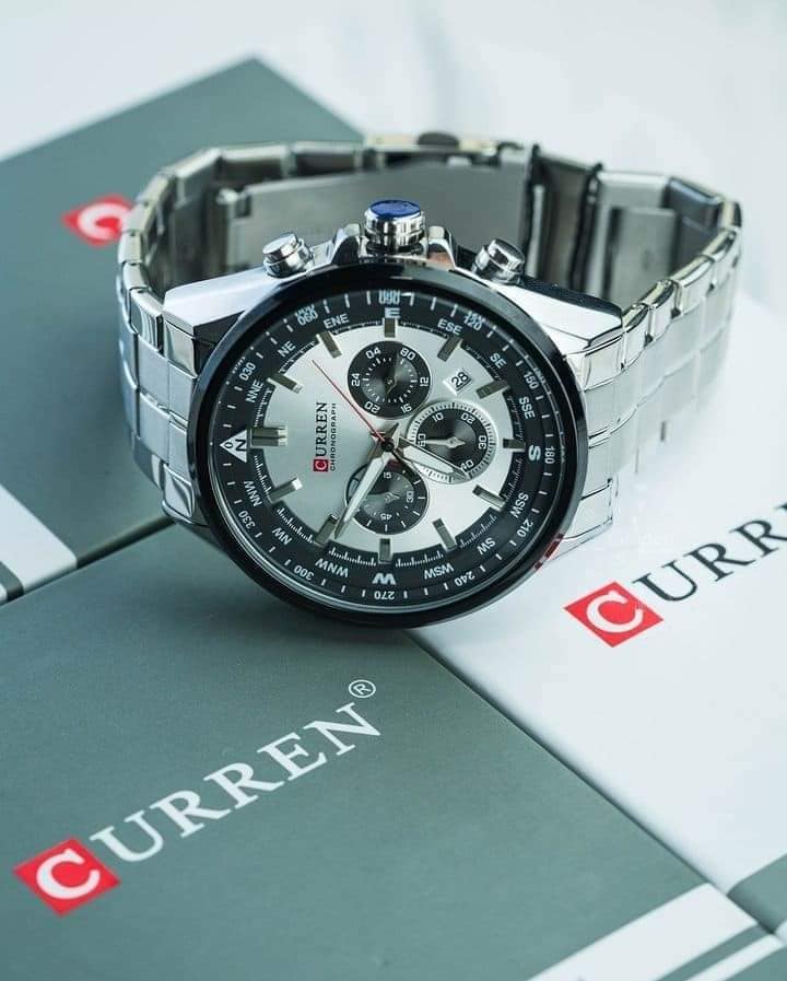 Montre pour Homme Curren 8399 Argent